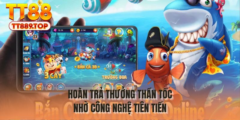Hoàn trả thưởng thần tốc nhờ công nghệ tiên tiến