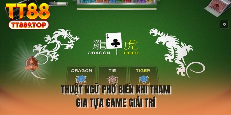 Thuật ngữ phổ biến khi tham gia tựa game giải trí